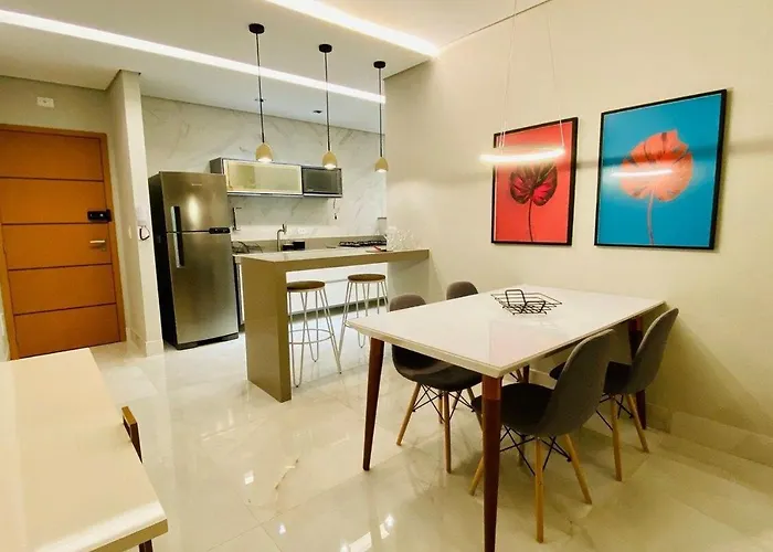 Luxo Em Ubatuba C/ Vista Montanha E Mar No Centro Apartamento
